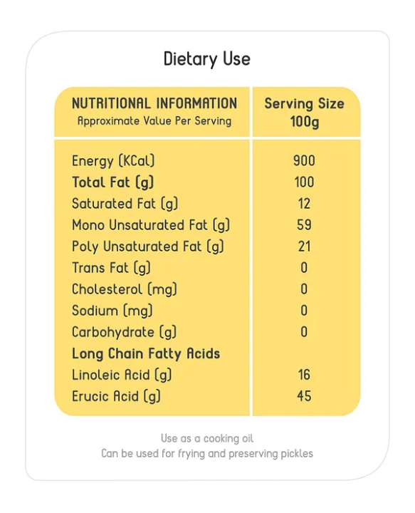 Babyhug Advanced Cold Pressed Virgin Mustard Oil - 500 ml