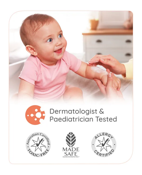 Babyhug Advanced Sensitive Peach Milk Butter - 100 g, For Sensitive Face and Body, Light Cream Texture