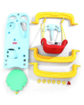 Baby hug Kids Swing - Blue and Yellow