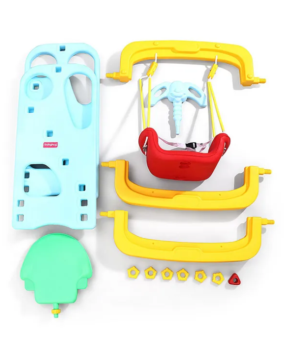 Baby hug Kids Swing - Blue and Yellow