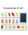 ADKD Plastic Kitchen Set Toys with Realistic Lights & Sounds with 42 Accessories Set- Multicolor