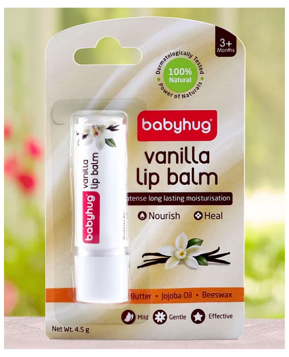 Babyhug Vanilla Lip Balm - 4.5 g