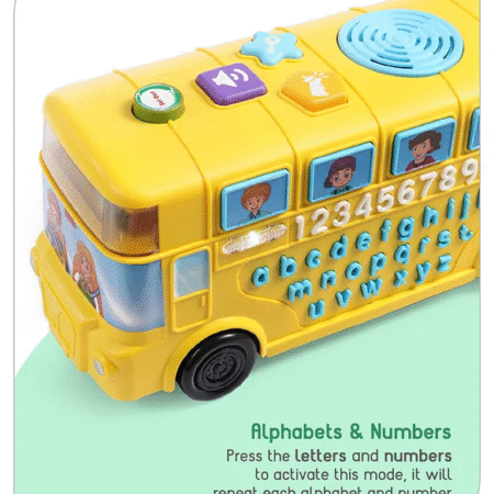 Musical Activity Yellow School Bus