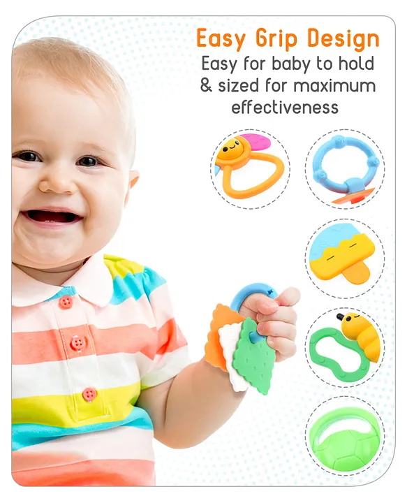 Babyhug Teether Gift Set Pack of 6