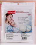 Babyhug Reusable 3 Layer Bamboo Breast Pads - Pack of 6