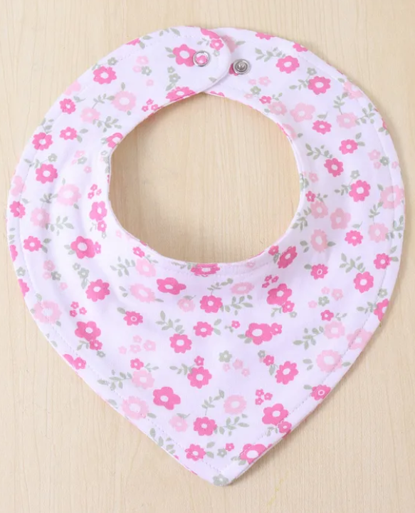 Babyhug Drool Bibs Pack of 5 - Multicolor