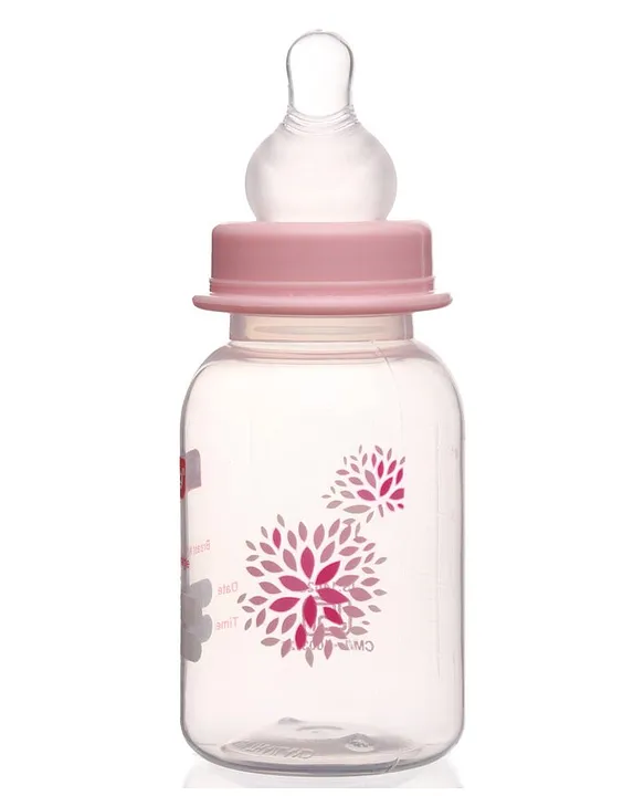 Babyhug Milk Storage Container with Nipple Set of 3 Pink - 125 ml