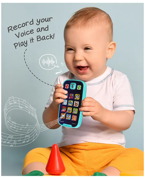 Intellibaby Musical Mobile | Multicoloured | Ideal for Gifting | Auditory Development with 36 Unique Sounds | Learning Sounds & Cause-and-Effect | Engaging Toy for Infants | Interactive Toy with 10 Colourful Buttons | Perfect for Sensory Exploration