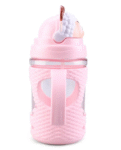 Fab N Funky Twin Handle Straw Sipper Pink - 400 ml