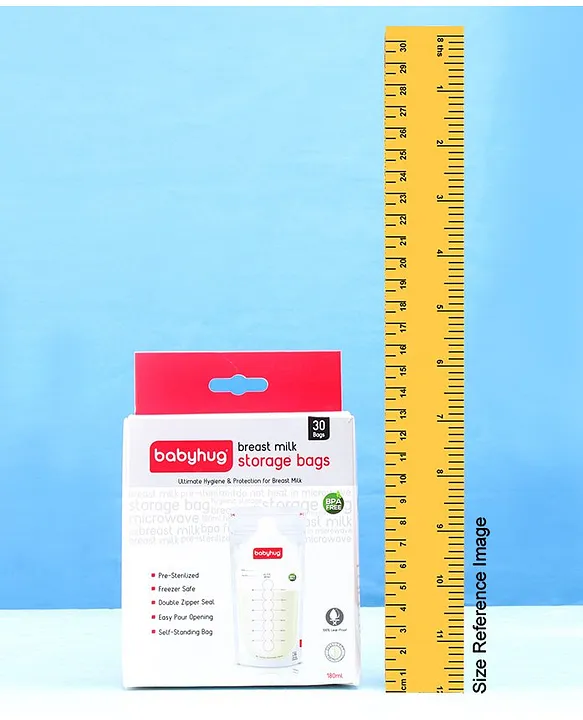 Babyhug Milk Storage Bag Pack of 30 - 180 ml Each