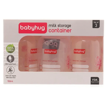 Milk Storage Container with Nipple