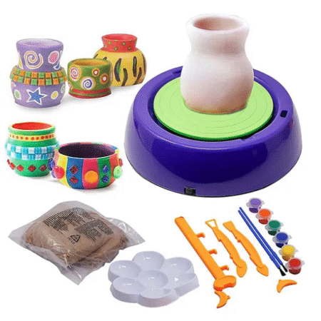Lattice Learning Pottery Wheel Set Game & Learn-Color may vary