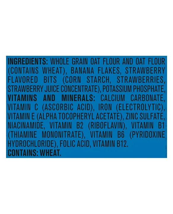 Gerber Cereal for Baby, Lil Bits - Oatmeal Banana Strawberry Cereal- 227gm