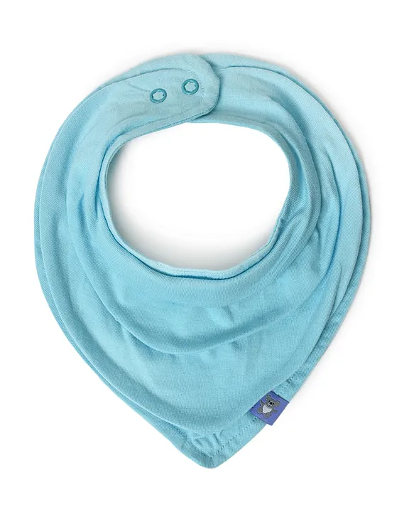 Mi Arcus 100% Cotton Solid & Printed Drool Bib Snap Button Closure 0-3 M (Pk Of 5) - Multicolor MRP:599 (Incl. all taxes)