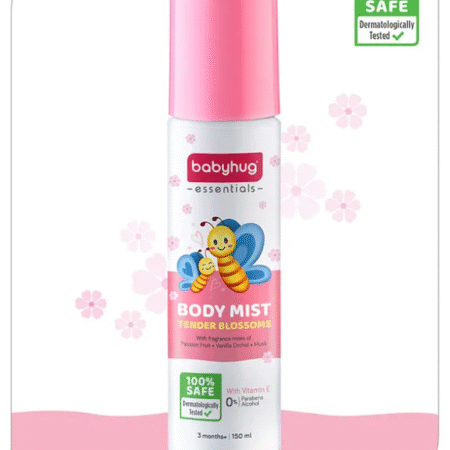 Babyhug Baby Memories Gentle Body Mist 150ml | Alcohol Free | Dermatologically Tested | Skin Friendly | Safe | Everyday Wear