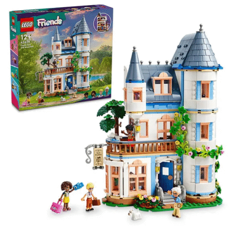 LEGO Friends Castle Bed and Breakfast Hotel Playset 1311 Pieces - 42638