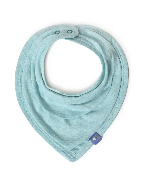 Mi Arcus 100% Cotton Solid & Printed Drool Bib Snap Button Closure 0-3 M (Pk Of 5) - Multicolor MRP:599 (Incl. all taxes)