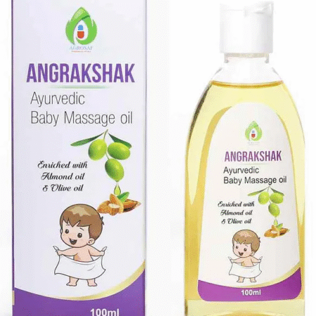 Agrosaf Angrakshak Baby Massage Oil - 100 ml