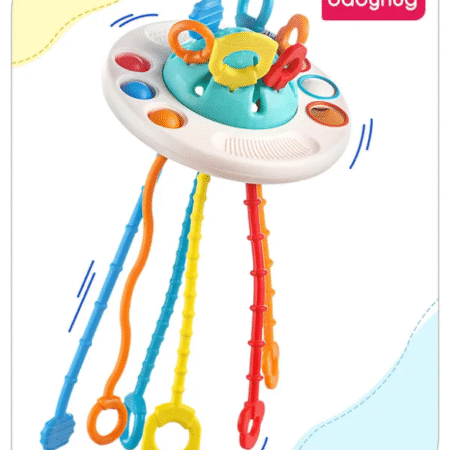Babyhug Little Explorer's UFO Montessori Toy - Multicolor