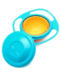 Fab N Funky 360 Degree Spill Proof Bowl - Blue