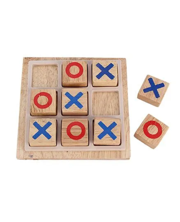 Anindita Toys Tic Tac Toe Game Set - Multicolor
