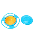 Fab N Funky 360 Degree Spill Proof Bowl - Blue