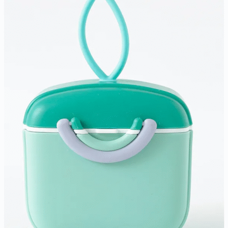 Fab N Funky Milk Powder Container & Dispenser with Spoon - Mint