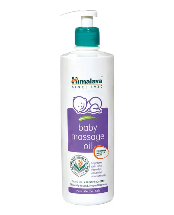 Himalaya Baby care Himalaya Herbal Baby Massage Oil Dispenser Bottle - 500 ml