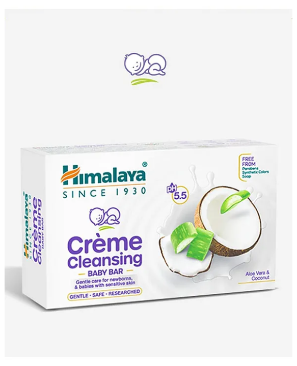 Himalaya Babycare Himalaya Creme Cleansing Baby Bar - 125 g
