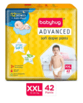 Babyhug Advanced Pant Style Diapers XXL - 42 Pieces