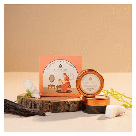 BABY FOREST Natural Baby Lip Balm | Baby Forest Madhur Muskaan | Moisturizing, Soothing, Red - 5 g
