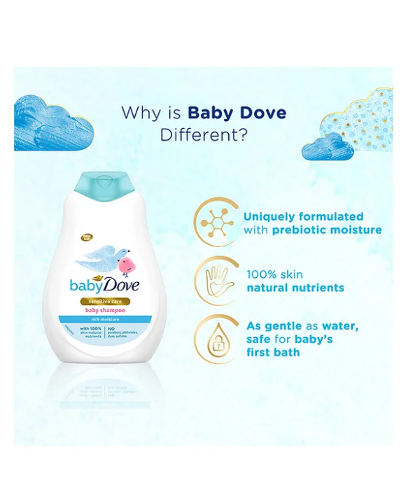 Baby Dove Rich Moisture Shampoo - 400 ml