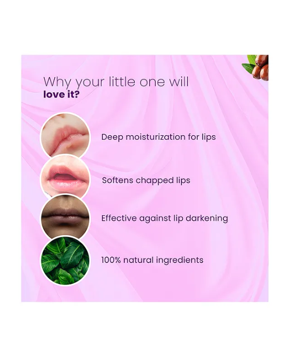 BabyOrgano Organic Lip Balm Beetroot Flavour - 8 g