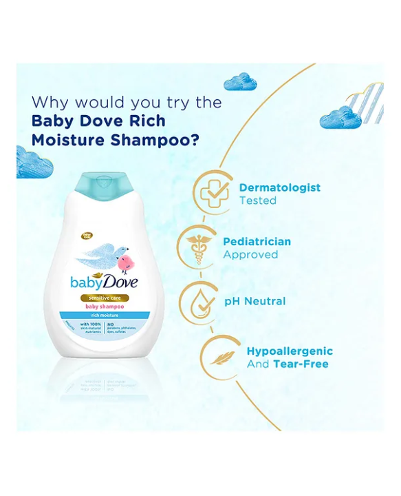 Baby Dove Rich Moisture Shampoo - 400 ml