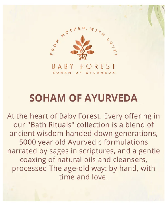 BABY FOREST Sampoorna Sanan baby body wash  - 200 ml