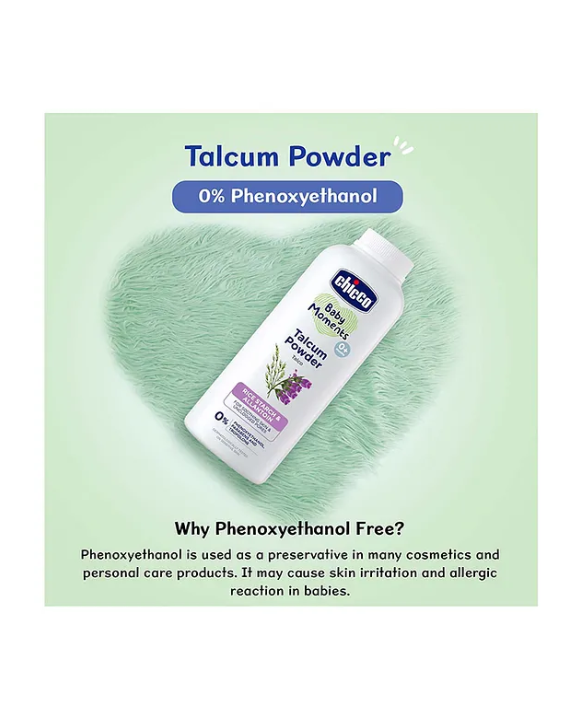 Chicco Baby Moments Talcum Powder - 150 gm