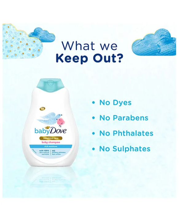 Baby Dove Rich Moisture Shampoo - 400 ml