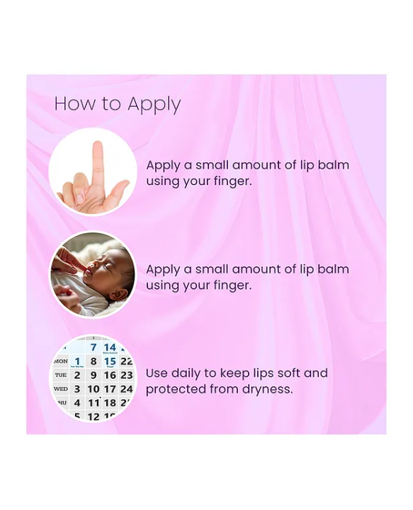 BabyOrgano Organic Lip Balm Beetroot Flavour - 8 g