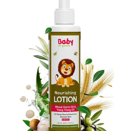 BabyOrgano Baby Lotion for Skin Nourishment with Shea Butter- 200ml