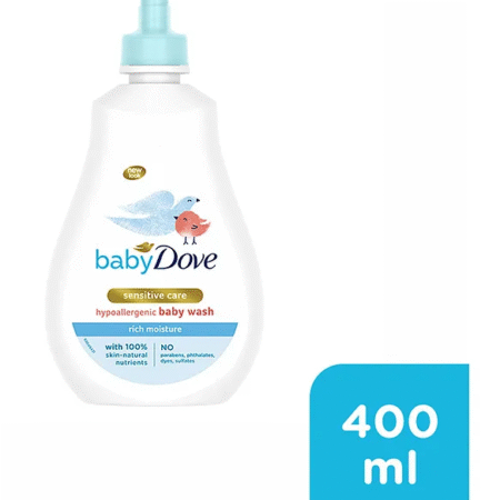 Baby Dove Rich Moisture Hypoallergenic Body Wash - 400 ml