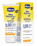 Chicco Baby Moments Mineral Sun Cream SPF 50 - 75 g