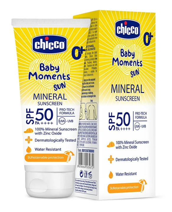 Chicco Baby Moments Mineral Sun Cream SPF 50 - 75 g