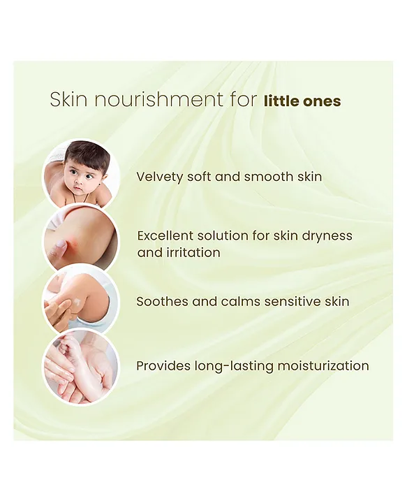 BabyOrgano Baby Lotion for Skin Nourishment with Shea Butter- 200ml