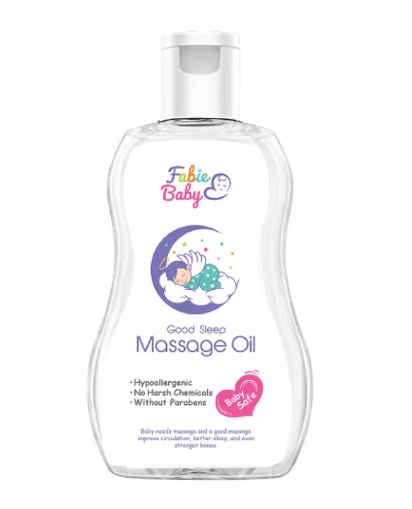 Fabie Baby Wash(200ml) Diaper Rash Cream (50ml) Massage Oil (200ml) & Soap (75g) Combo - Pack of 4