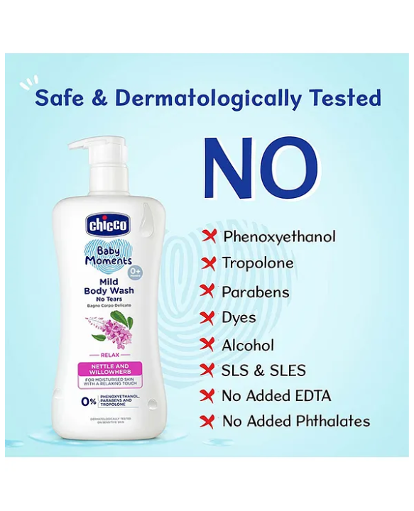 Chicco Baby Mild Body Wash Relax - 500 ml