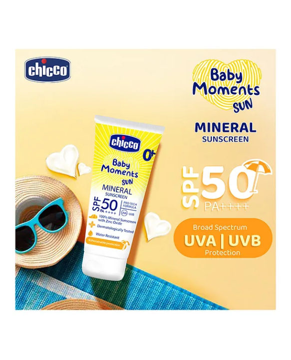 Chicco Baby Moments Mineral Sun Cream SPF 50 - 75 g