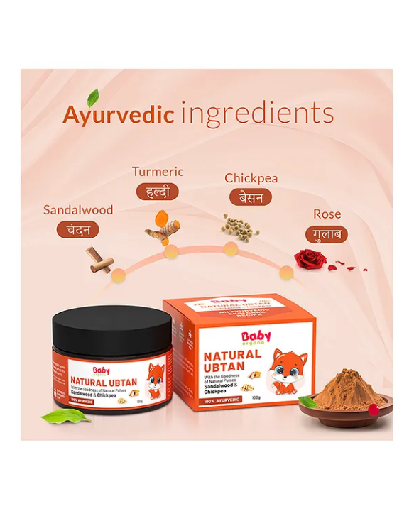 BabyOrgano Natural Ubtan - 100 g