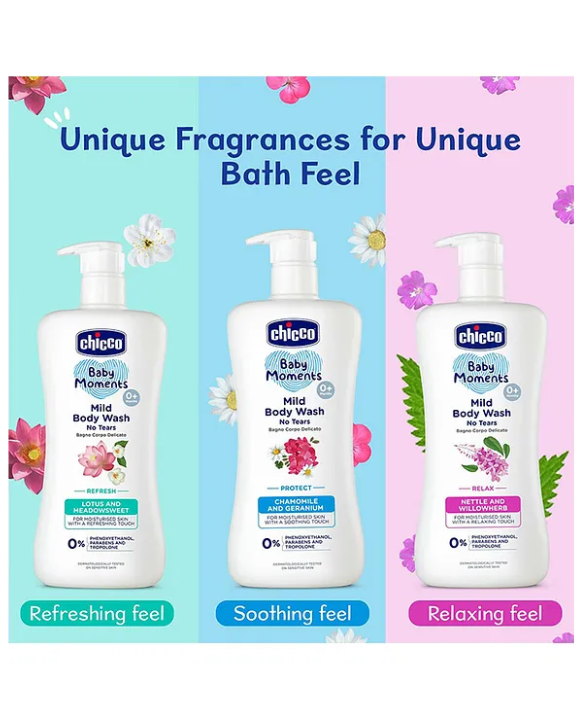 Chicco Baby Mild Body Wash Relax - 500 ml