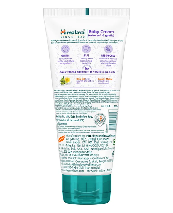 Himalaya Babycare Himalaya Herbal Baby Cream - 200 ml