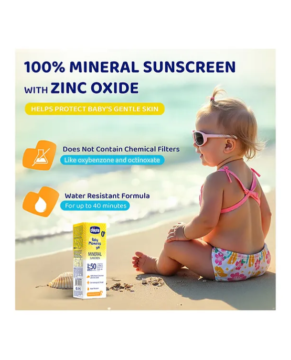 Chicco Baby Moments Mineral Sun Cream SPF 50 - 75 g